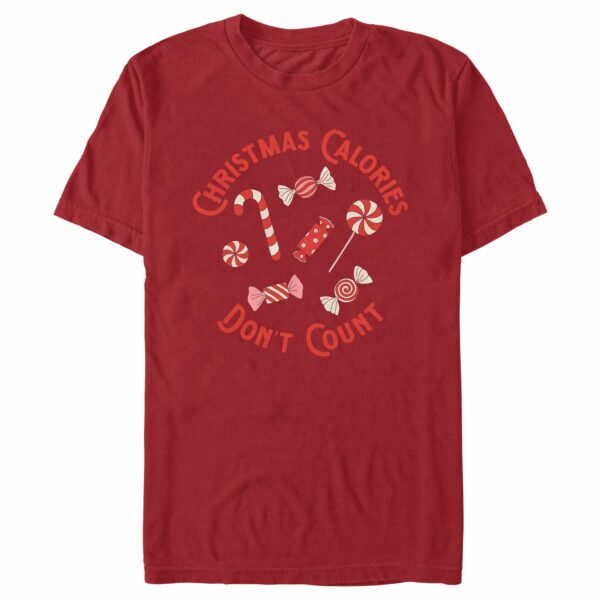Men’s Lost Gods Christmas Calories Don’t Count T-Shirt