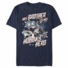 Men’s Marvel Captain America Brother Holiday Hero T-Shirt
