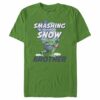 Men’s Marvel Christmas Hulk Brother Snow T-Shirt