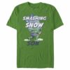 Men’s Marvel Christmas Hulk Son Snow T-Shirt