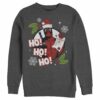 Men’s Marvel Deadpool Santa Naughty List Holiday Sweatshirt