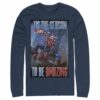Men’s Marvel Spider-Man ‘Tis The Season To Be Amazing Long Sleeve Shirt