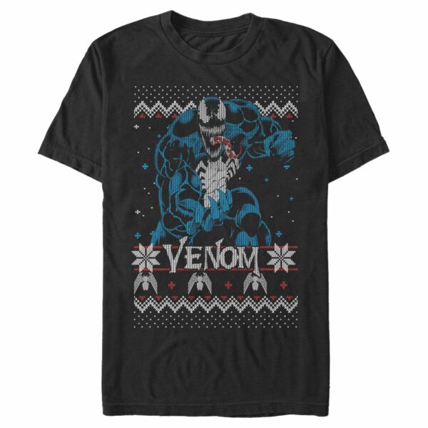 Men’s Marvel Ugly Christmas Venom Pose T-Shirt