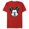 Men’s Mickey & Friends Retro Christmas Tree Ears T-Shirt