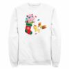 Men’s Pokemon Christmas Jigglypuff and Fennekin Stocking Sweatshirt