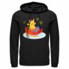 Men’s Pokemon Christmas Pikachu Sleigh Pull Over Hoodie