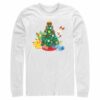Men’s Pokemon Christmas Tree Friends Long Sleeve Shirt