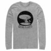 Men’s Star Trek The Next Generation USS Enterprise Captain Picard Make It Snow Long Sleeve Shirt