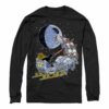 Men’s Star Wars Christmas Darth Vader Santa’s Sleigh Long Sleeve Shirt