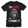 Men’s Star Wars Darth Vader Bad and I Know It T-Shirt