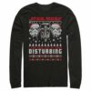 Men’s Star Wars Lack of Cheer Ugly Christmas Sweater Long Sleeve Shirt