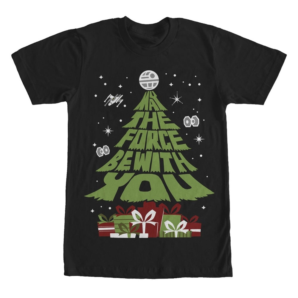 Men's Star Wars May the Christmas Gifts Be With You T-Shirt Men's Star Wars May the Christmas Gifts Be With You T-Shirt