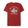 Men’s Star Wars The Last Jedi Christmas Cold BB-8 T-Shirt