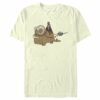 Men’s Star Wars The Mandalorian Christmas Lights Bantha T-Shirt