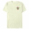 Men’s Star Wars The Mandalorian Christmas Small Santa Grogu T-Shirt