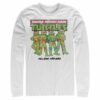 Men’s Teenage Mutant Ninja Turtles Distressed Holiday Heroes Long Sleeve Shirt
