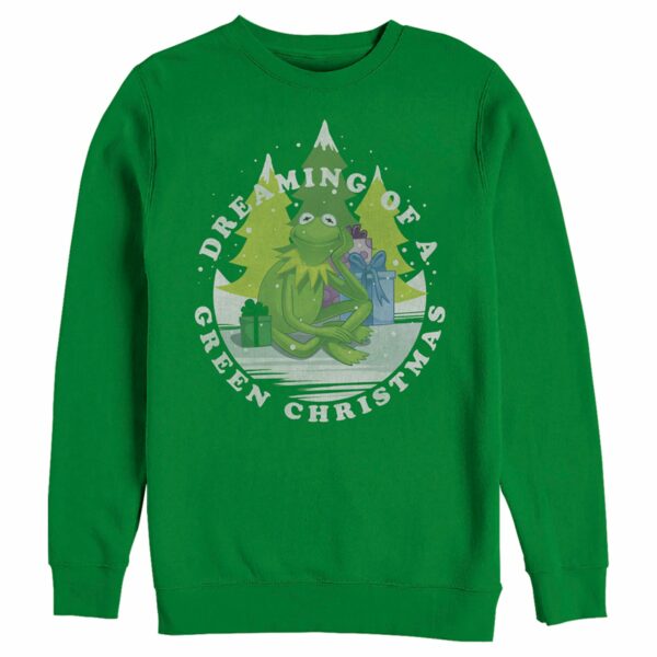 Men’s The Muppets Dreaming of a Green Christmas Sweatshirt