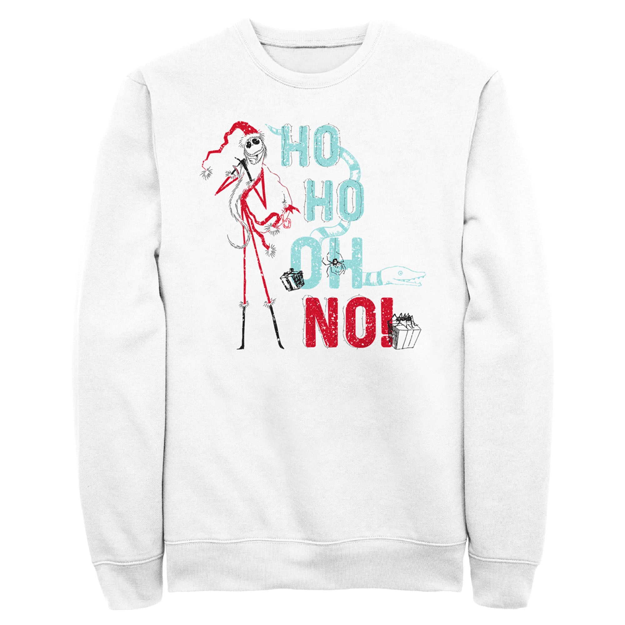 Men's The Nightmare Before Christmas Ho Ho Oh No Sandy Claws Sweatshirt Men's The Nightmare Before Christmas Ho Ho Oh No Sandy Claws Sweatshirt
