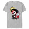 Men’s The Nightmare Before Christmas Jack and Sally Christmas Portrait T-Shirt