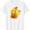 Pokemon Halloween T-Shirt Pikachu Pumpkin Costume