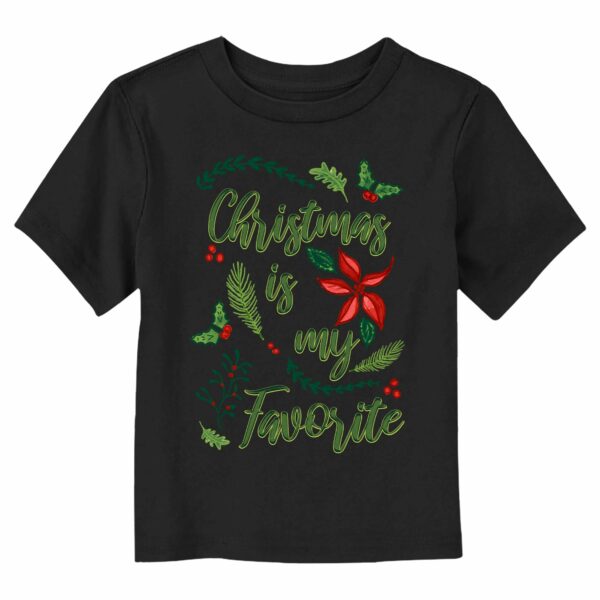 Toddler’s Lost Gods My Favorite is Christmas T-Shirt