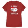 Women’s CHIN UP Christmas Fleece Navidad T-Shirt