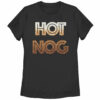 Women’s CHIN UP Christmas Hot Nog T-Shirt