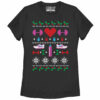 Women’s CHIN UP Ugly Christmas Workout T-Shirt