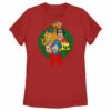 Women’s Cap’n Crunch Christmas Crew Wreath T-Shirt