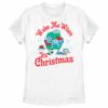 Women’s Care Bears Bedtime Bear Wake Me When It’s Christmas T-Shirt