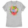 Women’s Care Bears Christmas Wreath Bears T-Shirt