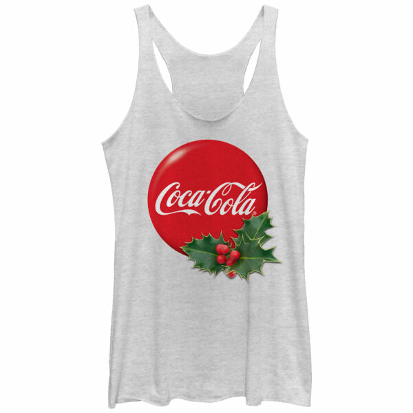 Women’s Coca Cola Christmas Classic Holly Racerback Tank Top