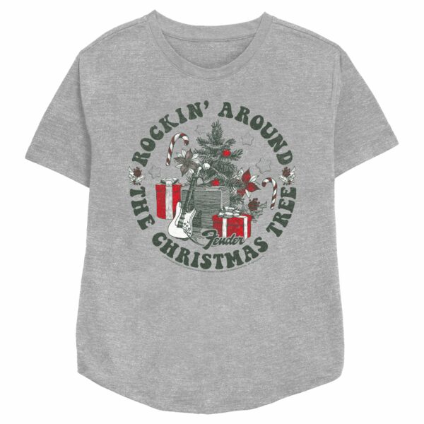 Women’s Fender Rockin’ Around the Christmas Tree T-Shirt