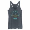 Women’s Guardians of the Galaxy Holiday Special Alien Writing Racerback Tank Top