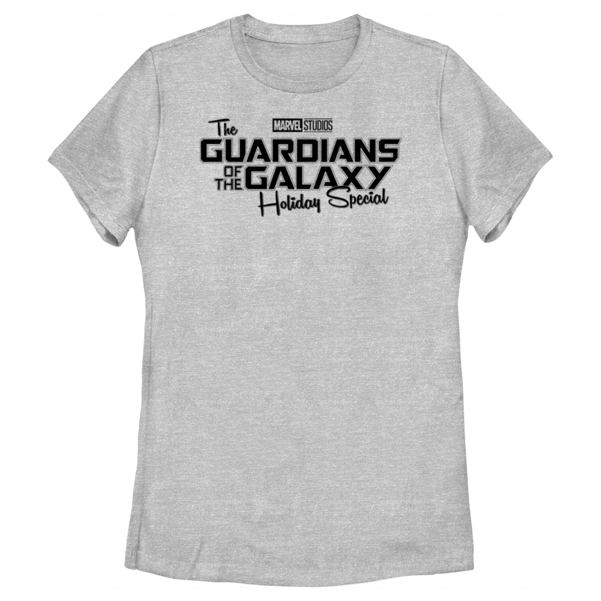 Women's Guardians of the Galaxy Holiday Special Black Logo T-Shirt Women's Guardians of the Galaxy Holiday Special Black Logo T-Shirt