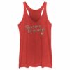 Women’s Guardians of the Galaxy Holiday Special Season’s Grootings Racerback Tank Top