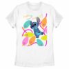 Women’s Lilo & Stitch Merry and Bright Kissy Face T-Shirt