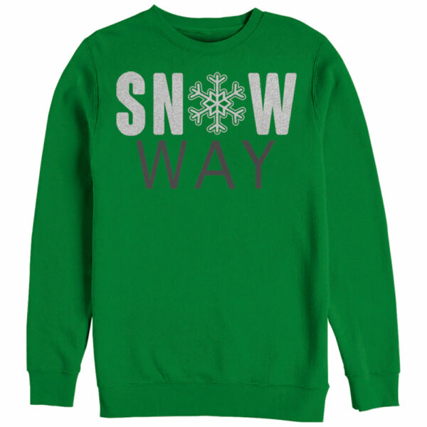 Women’s Lost Gods Christmas Snow Way Sweatshirt