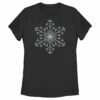 Women’s Lost Gods Christmas Snowflake T-Shirt