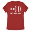 Women’s Lost Gods Emoticon Santa T-Shirt