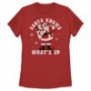 Women’s Lost Gods Santa Knows What’s Up T-Shirt