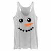 Women’s Lost Gods Snowman Face Racerback Tank Top