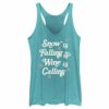 Women’s Lost Gods Wine Is Calling Racerback Tank Top