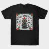 Black Cat Christmas shirt