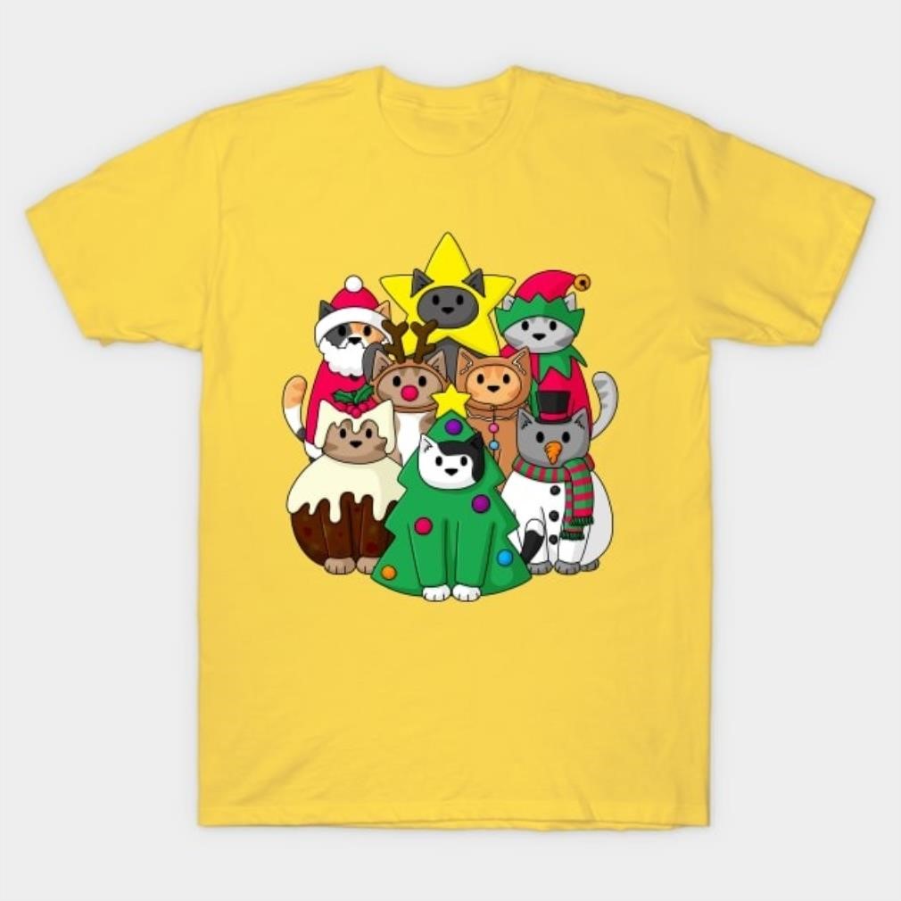 Cat Christmas costume part shirt Cat Christmas costume part shirt