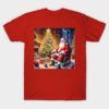 Christmas Santa Claus retro shirt
