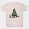 Christmas tree Pandas shirt