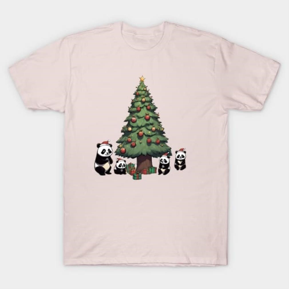 Christmas tree Pandas shirt Christmas tree Pandas shirt