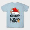 Cookie baking crew Christmas Santa hat gingerbread shirt