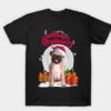 Cute merry Christmas poppy dog Shirt